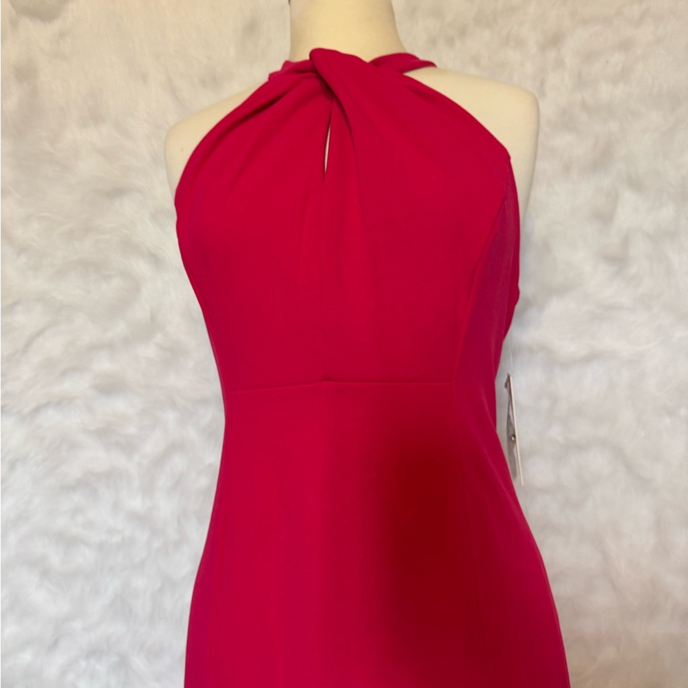 Julia Jordan Strapless Red Dress